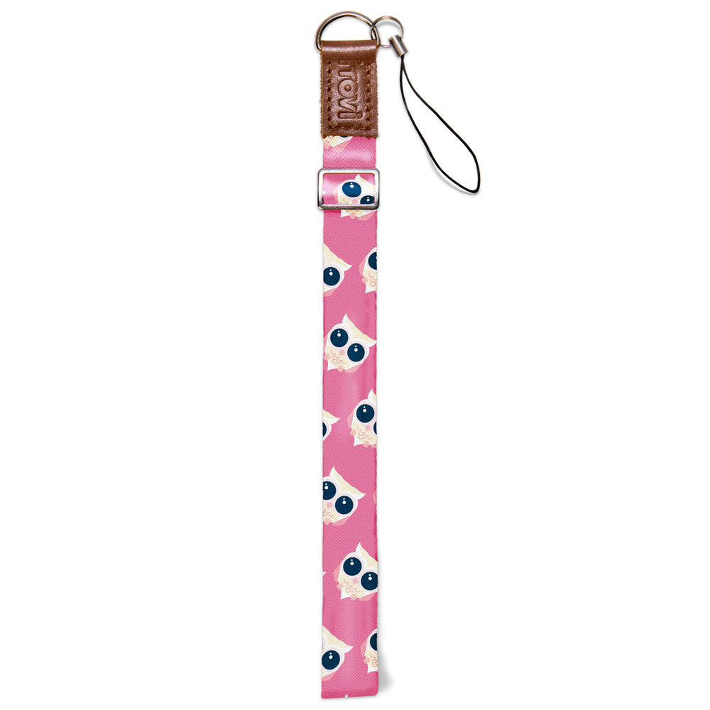 Owl Pink Lanyard