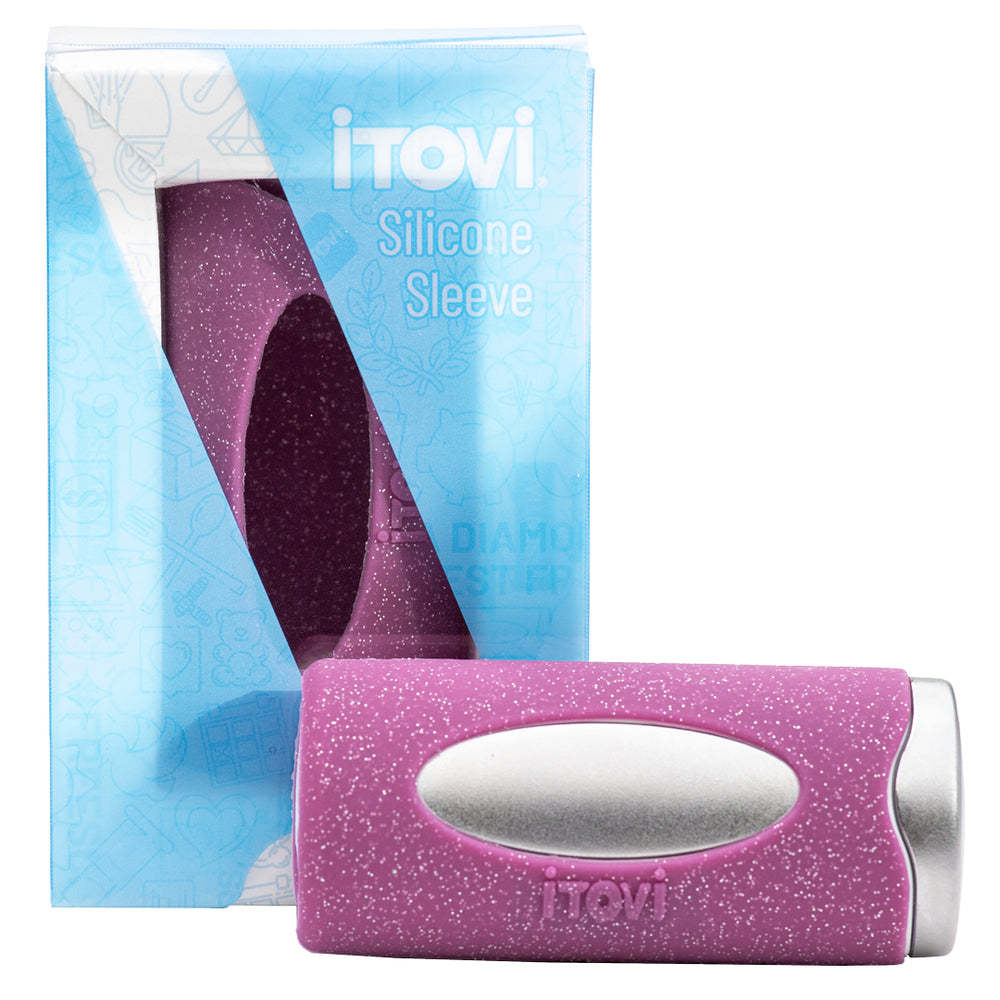 Silicone Sleeve - Purple Sparkle