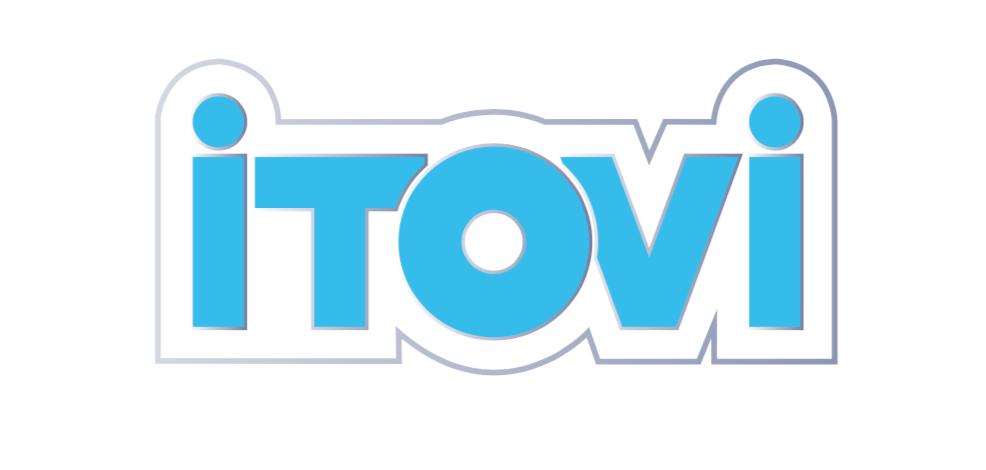 Trading Pin - iTOVi Logo on White