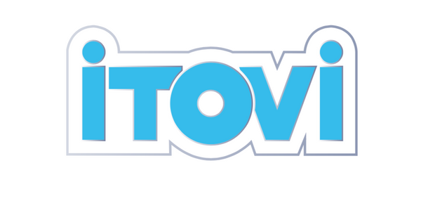 Trading Pin - iTOVi Logo on White
