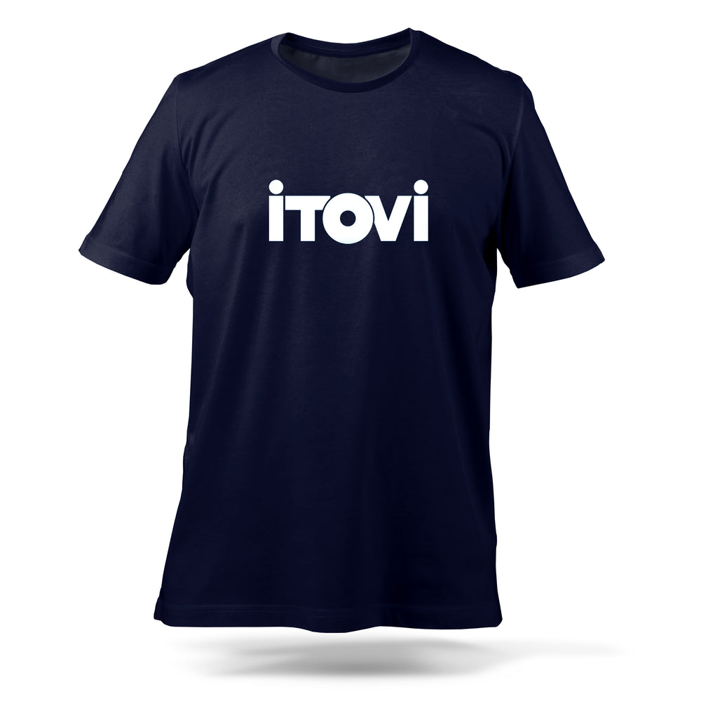 Ascolour Basic Navy, White iTOVi Logo