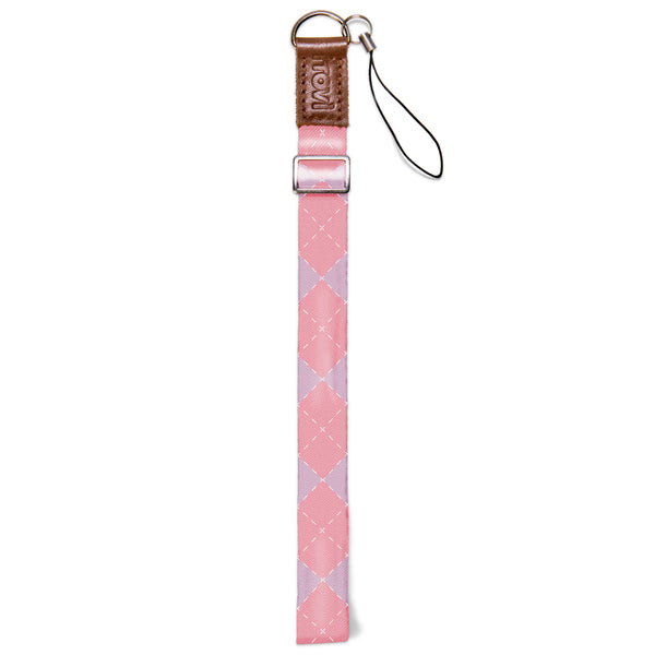 Argyle Pink Lanyard