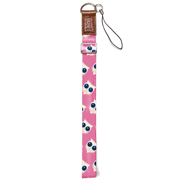 Owl Pink Lanyard